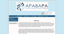 Desktop Screenshot of apaba-pa.org